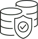 Data at rest icon