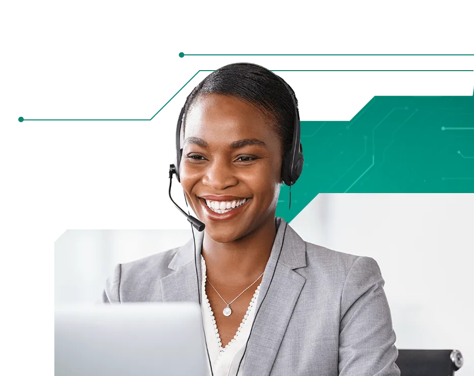 Image of LYNKED Inc. Support illustrating communication with clients